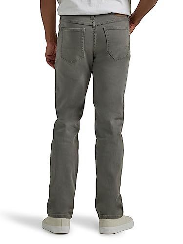 Wrangler Authentics Men's Classic 5-Pocket Regular Fit Flex Jean, Gargoyle