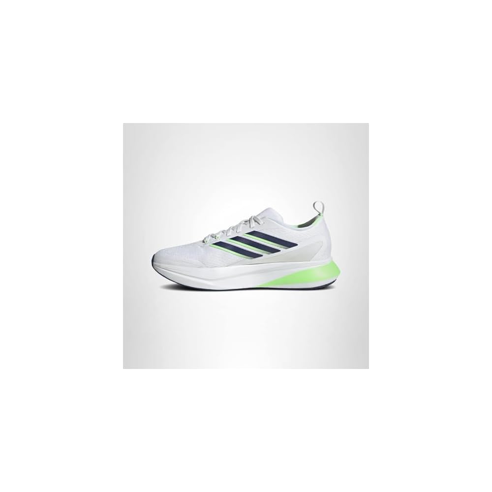 White/Dark Blue/Lime Burst