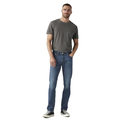 Levi's Men's 511 Slim Fit Jeans (Also Available in Big & Tall), Throttle-Stretch, 34W x 36L