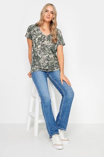 Long Tall Sally LTS Tall V-Neck Top Grey 6