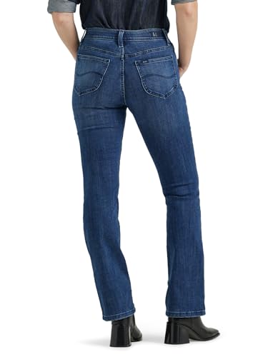 Lee Women's Ultra Lux Comfort with Flex Motion Bootcut Jean Open Seas 10 Long