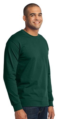 Port & Company Men's Tall 50/50 Cotton/Poly T Shirts 3XLT Aquatic Blue