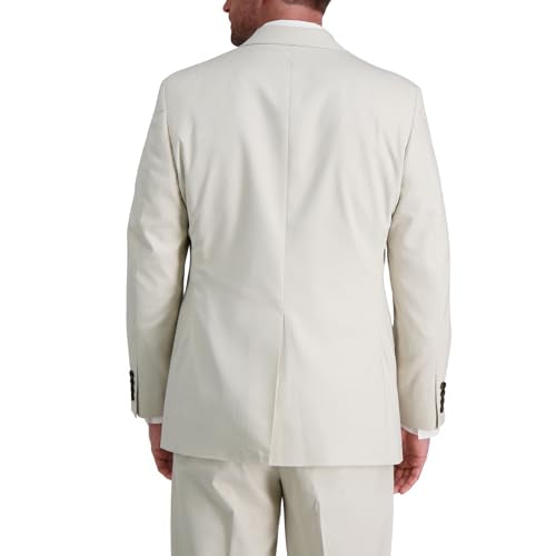 J.M. Haggar Men's Suit Jacket, Ivory, 50 Tall