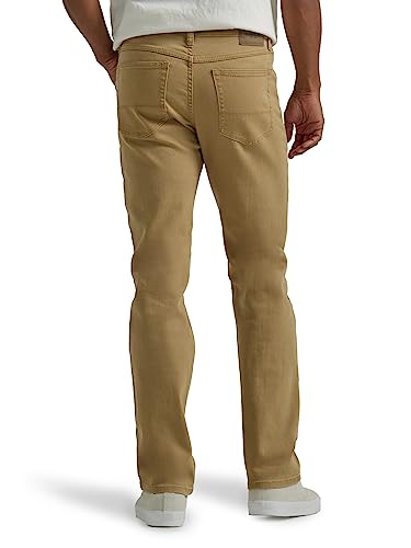 Wrangler Authentics Men's Classic 5-Pocket Regular Fit Flex Jean, Harvest, 42W x 36L