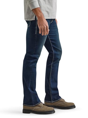 Rock & Republic Men's Mid-Rise Bootcut Jean, One Hunnid, 36W x 36L