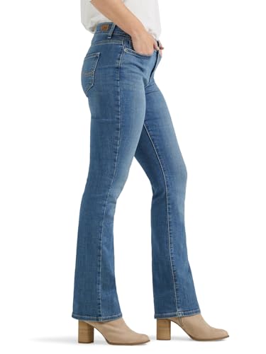 Lee Women's Ultra Lux Comfort with Flex Motion Bootcut Jean Majestic 16 Long