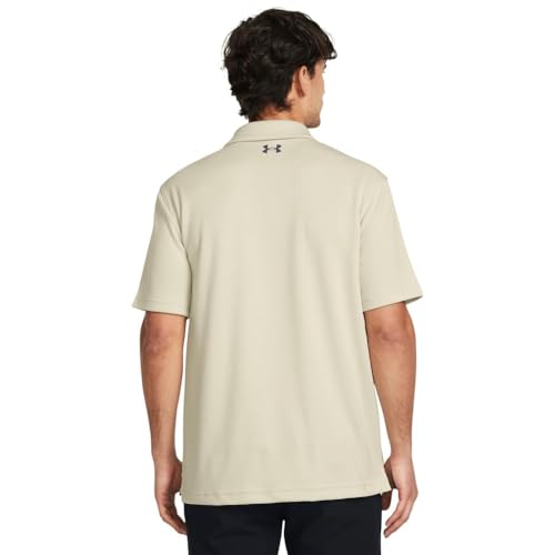 Under Armour Men's Tech Golf Polo, (273) Silt / / Pitch Gray, Medium Tall