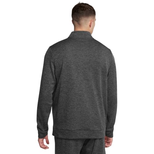 Under Armour Men's Armour Fleece Twist Quarter Zip, (026) Castlerock / / Black, X-Large