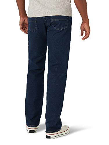 Wrangler Authentics Men's Classic 5-Pocket Regular Fit Jean, Midnight Flex, 42W x 36L