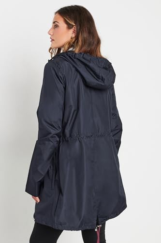 Long Tall Sally Tall Womens Navy Pocket Parka Blue 10