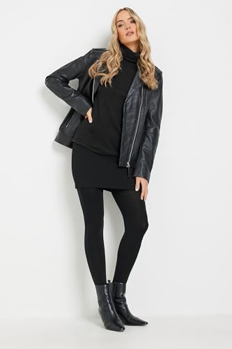 Long Tall Sally Lts Tall Women's Soft Touch Roll Neck Top Black 14