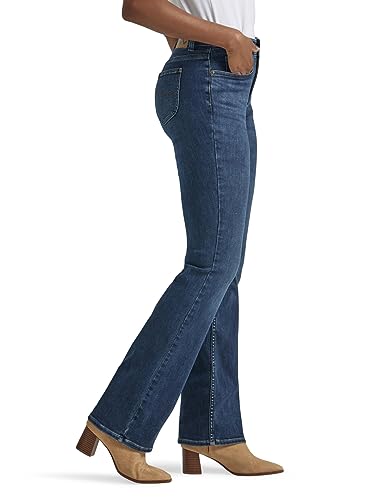 Lee Women's Ultra Lux Comfort with Flex Motion Bootcut Jean, Star Rise, 10 Long