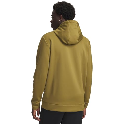 Under Armour Men's Armour Fleece Big Logo Hoodie, (320) Canteen Green / / Field Khaki, XX-Large Tall