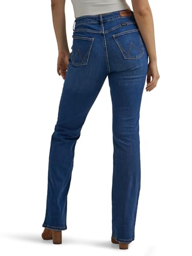 WranglerwomensHigh Rise Bold Boot Jean Crimson