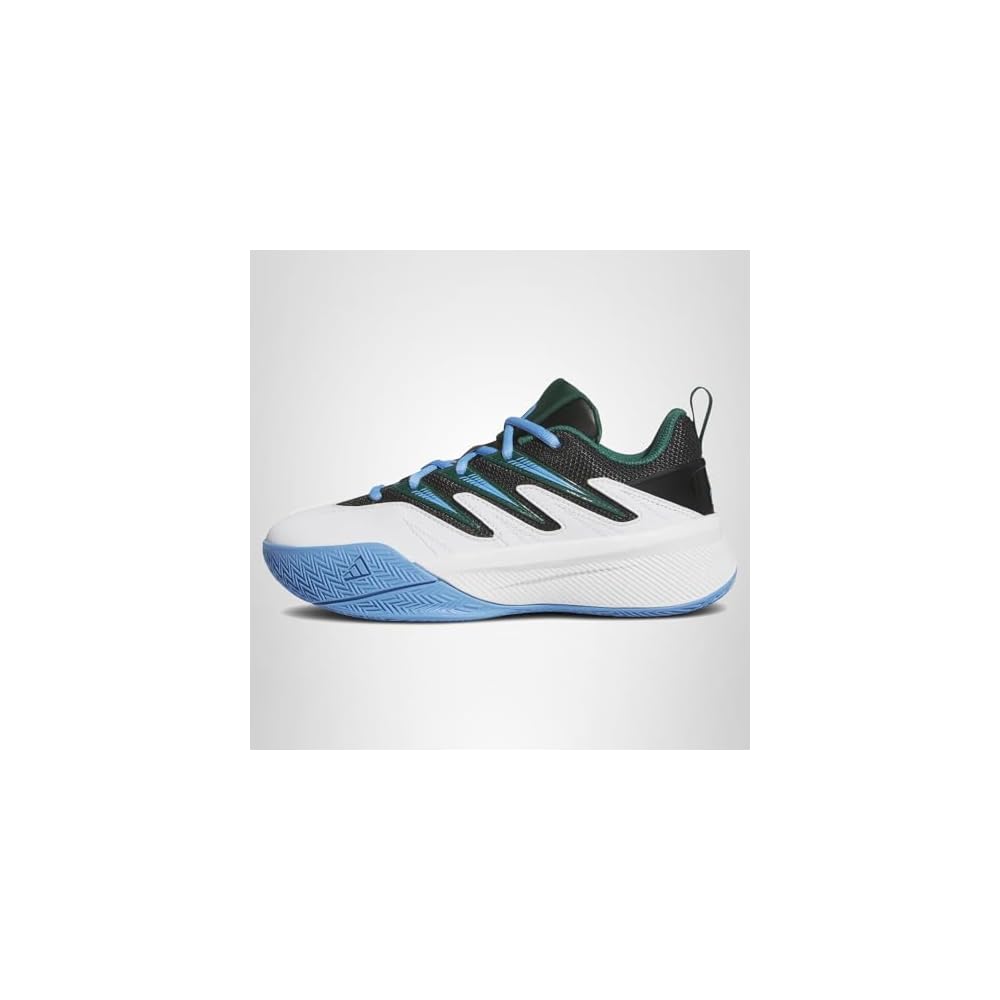 White/Collegiate Green/Blue Burst