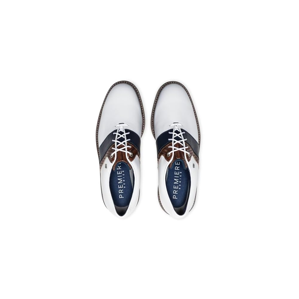 White/Midnight Navy/Chestnut