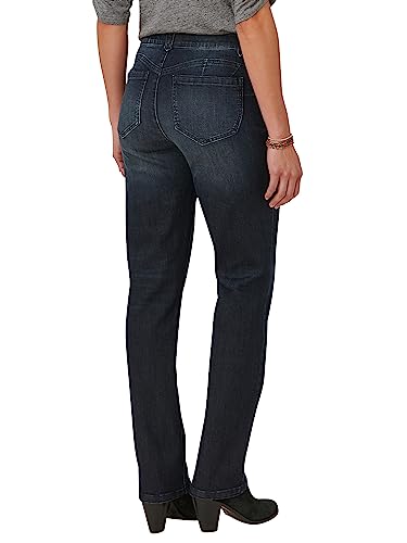 Democracy Women's Ab Solution Straight Leg Jean, Dark Indigo Artisanal