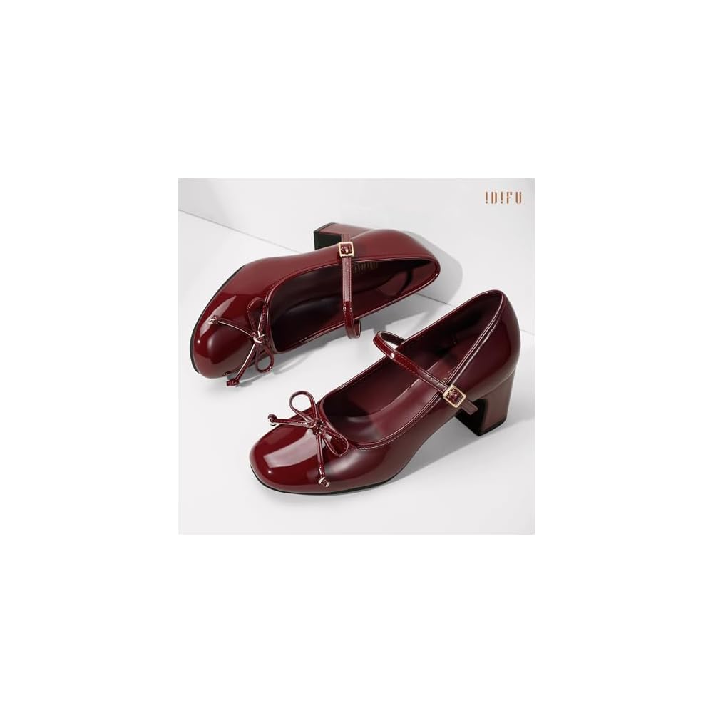 Burgundy Pat