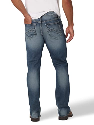 Rock & Republic Men's Mid-Rise Bootcut Jean, Denied, 36W x 36L
