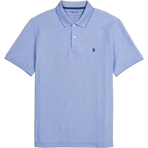 IZOD Men’s Big-and-Tall Advantage Performance Short-Sleeve Solid Polo Shirt, Bright Cobalt, 3X-Large