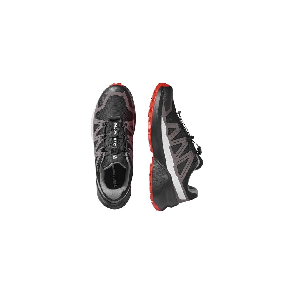 Black/Castlerock/Cherry Tomato