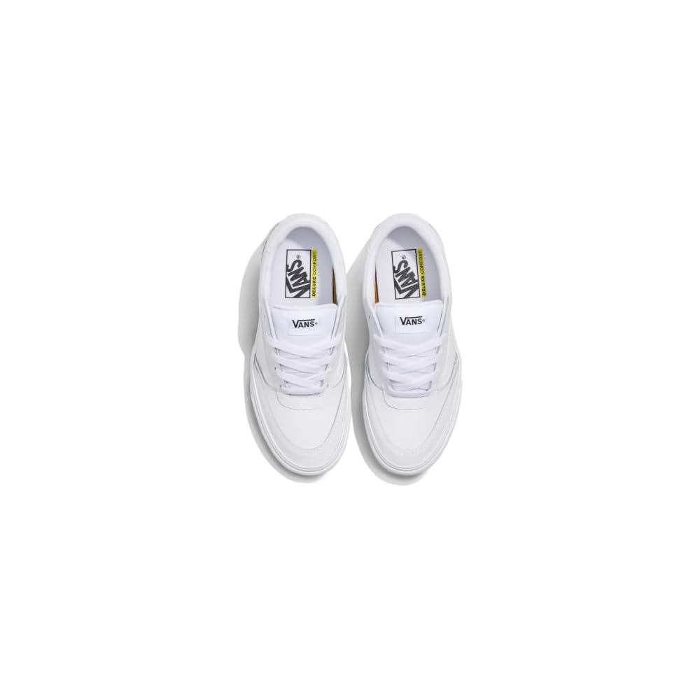 Leather White/White