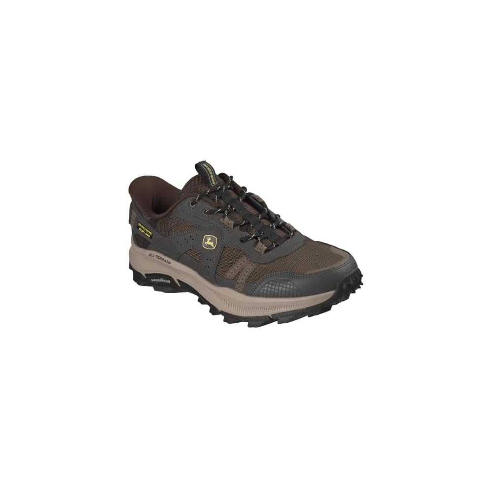 Brown Leather Mesh Black Trim