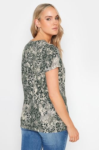 Long Tall Sally LTS Tall V-Neck Top Grey 6
