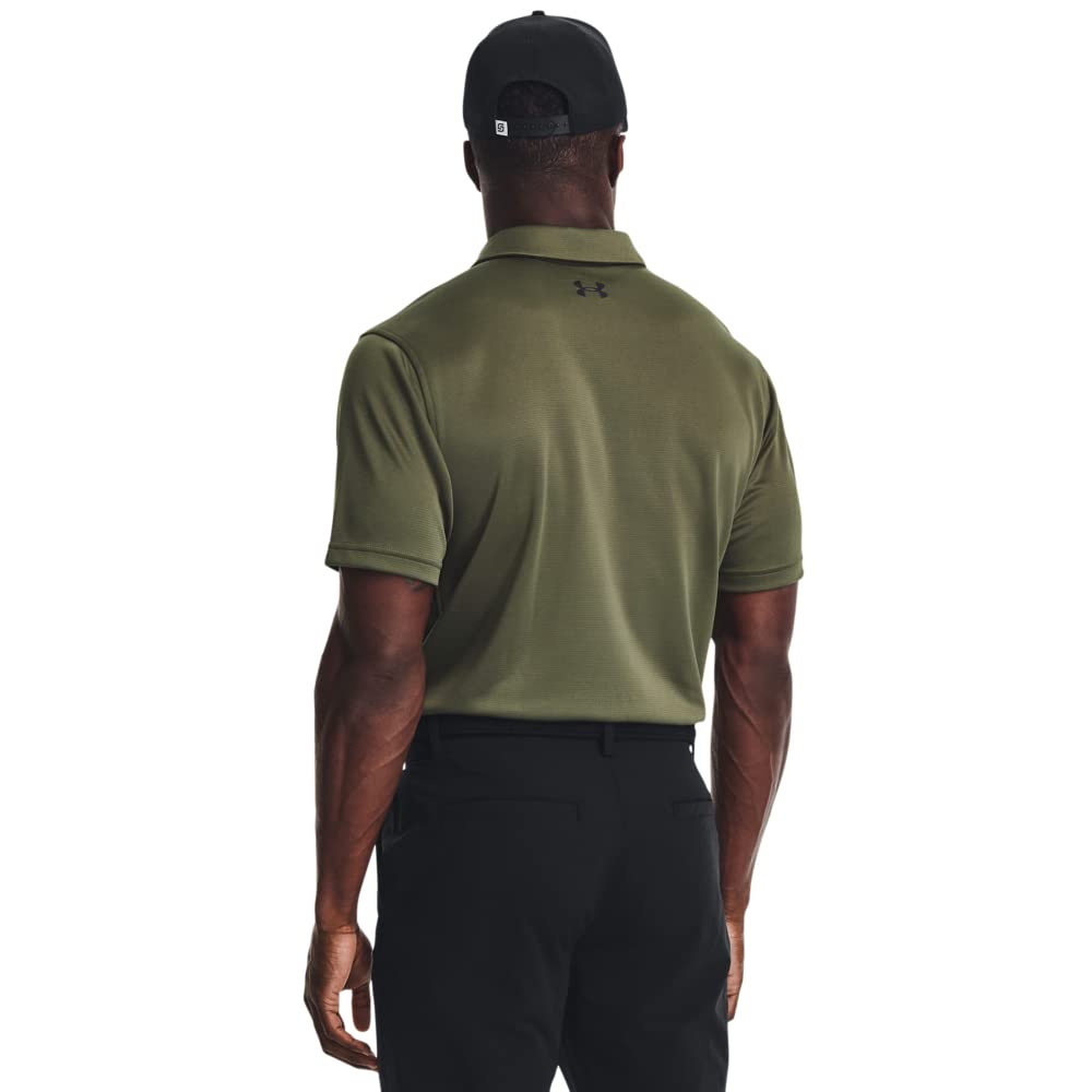 Under Armour Men's Tech Golf Polo, (390) Marine OD Green / / Black, 3X-Large Tall