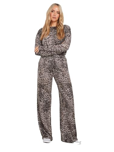 Long Tall Sally LTS Tall Animal Print Top Grey 4