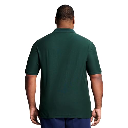 IZOD Men’s Big-and-Tall Advantage Performance Short-Sleeve Solid Polo Shirt, Wild Fern, 5X-Large