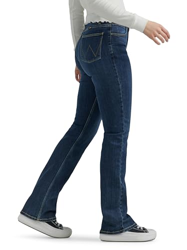 Wrangler Womens High Rise Bold Boot Jeans, Stockton, 8 1 US