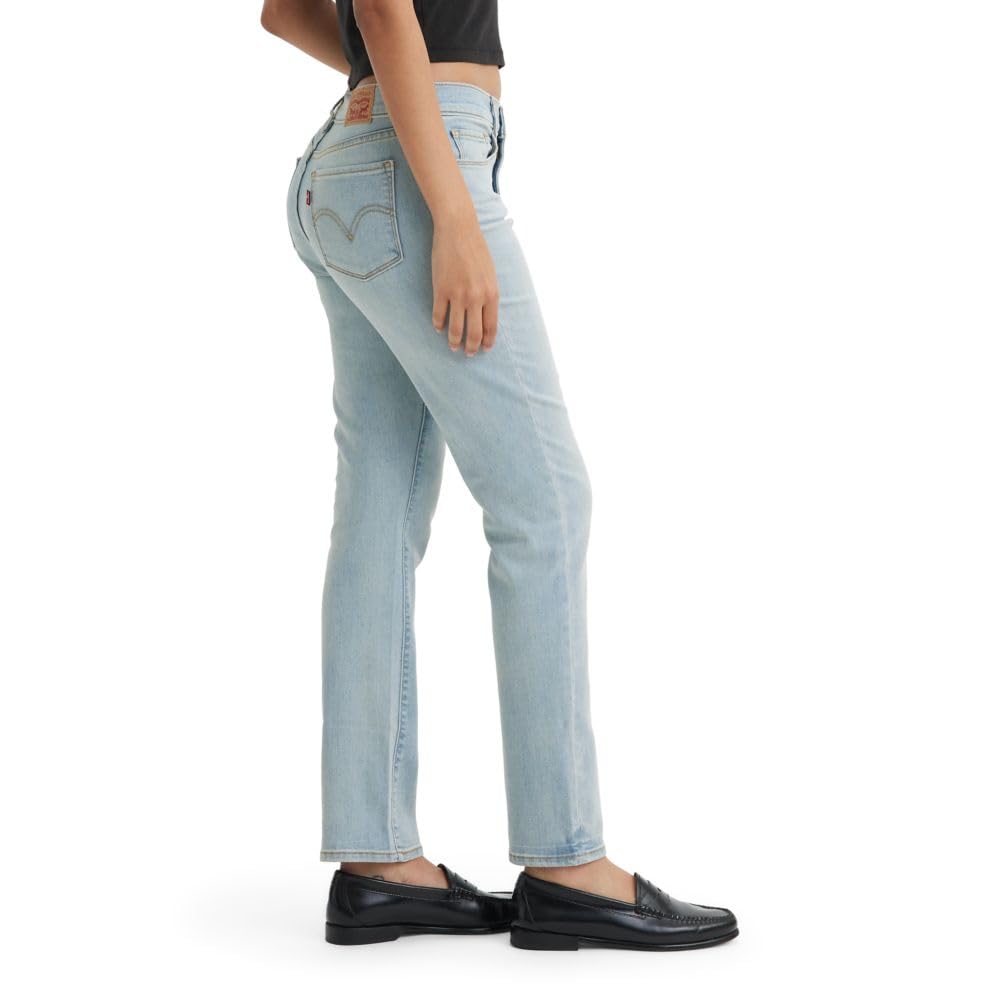 Levi's Women's Classic Straight Jeans (Also Available in Plus), (New) Indigo Imagin. N Kn Dx, 28 Regular