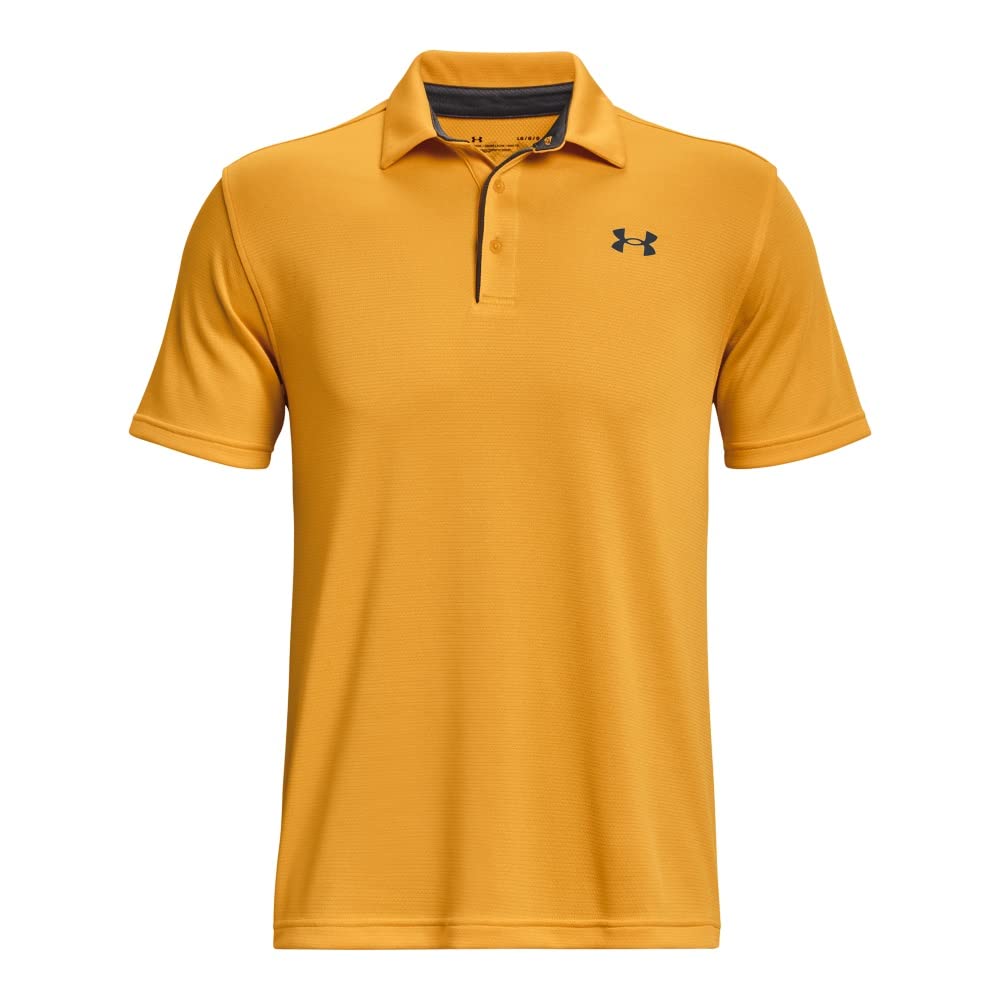 Under Armour Men's Tech Golf Polo, (782) Rise/Pitch Gray/Pitch Gray, Small Tall