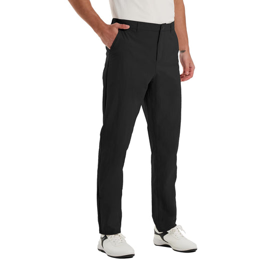 TALL MAXX Tall Men's 36"/38" Inseam Classic-Fit Casual Chino Pants Black
