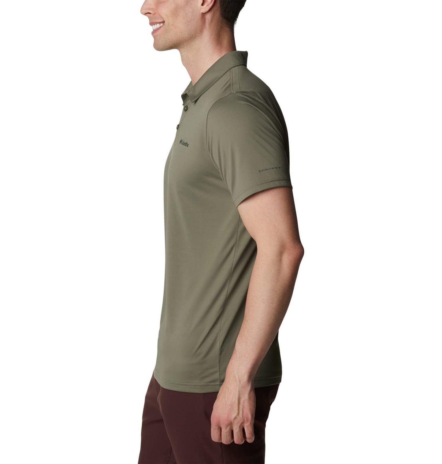 Columbia Men's Hike Polo, Stone Green, 3X Tall