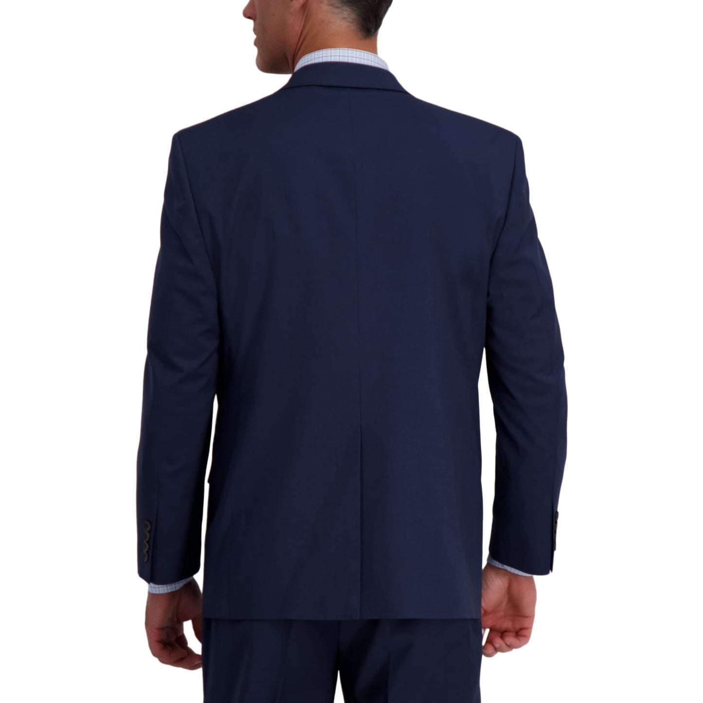 J.M. Haggar Men's Suit Jacket, Navy Blue, 44 Extra Tall