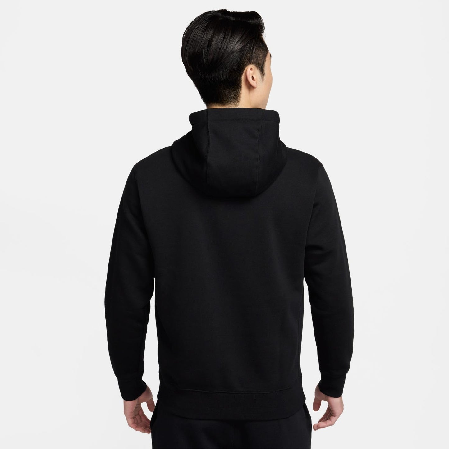 Nike Pull Over Hoodie, Black/Black/White, XL-T