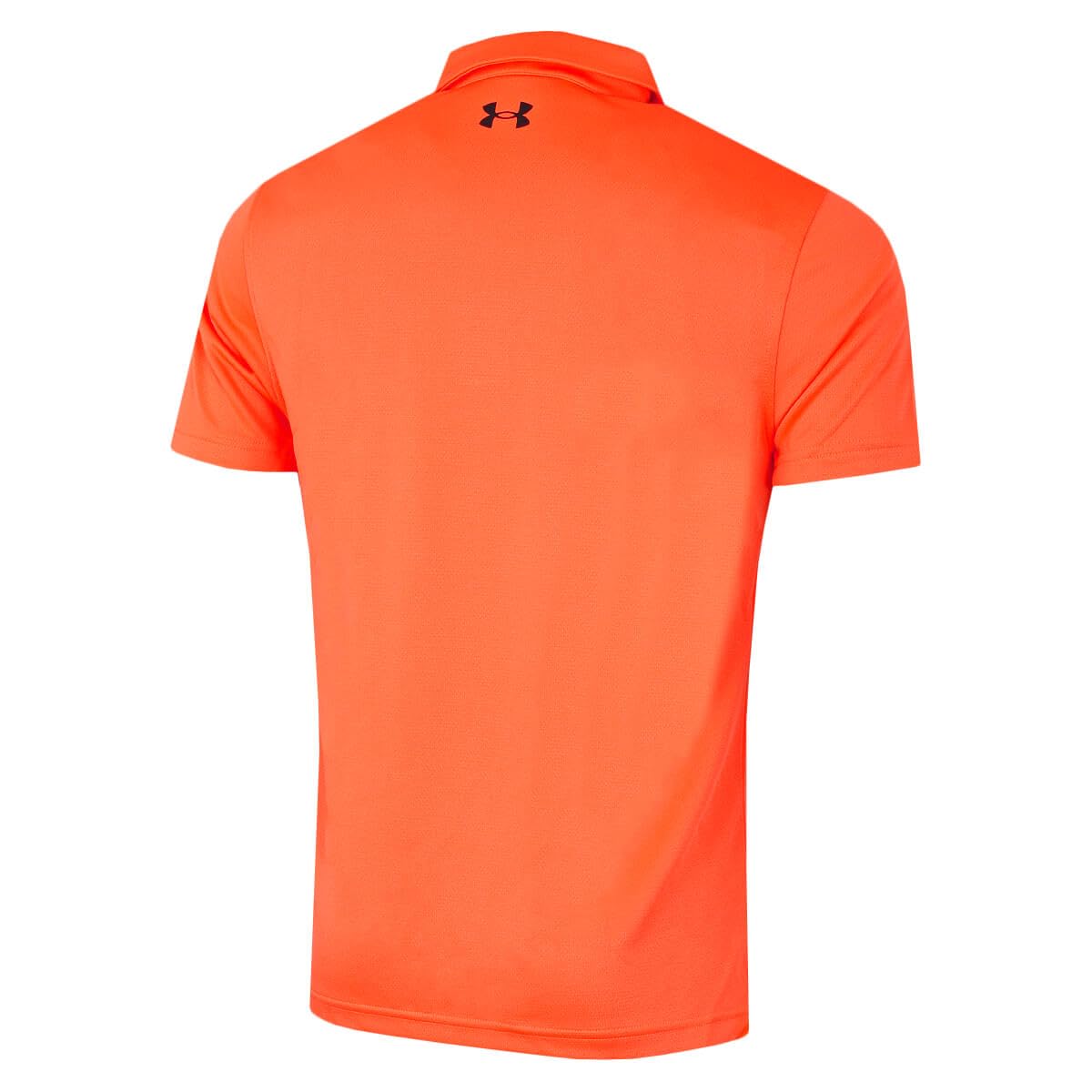 Under Armour Men's Tech Golf Polo, (866) Orange Blast / / Black, Small Tall