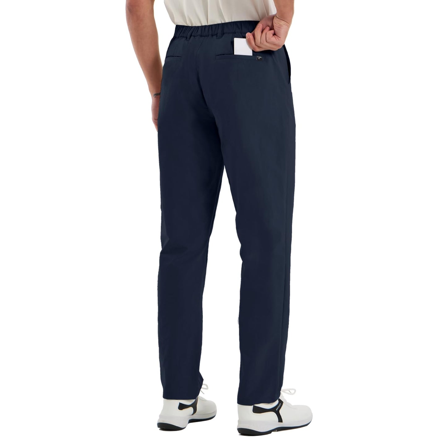 TALL MAXX Tall Men's 36"/38" Inseam Classic-Fit Casual Chino Pants Navy