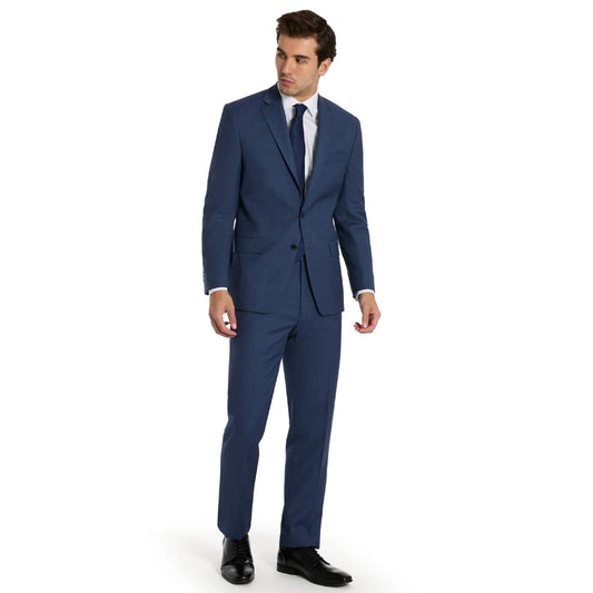 Michael Kors Light Blue Sharkskin Classic Sport Coats|Light Blue,50XL