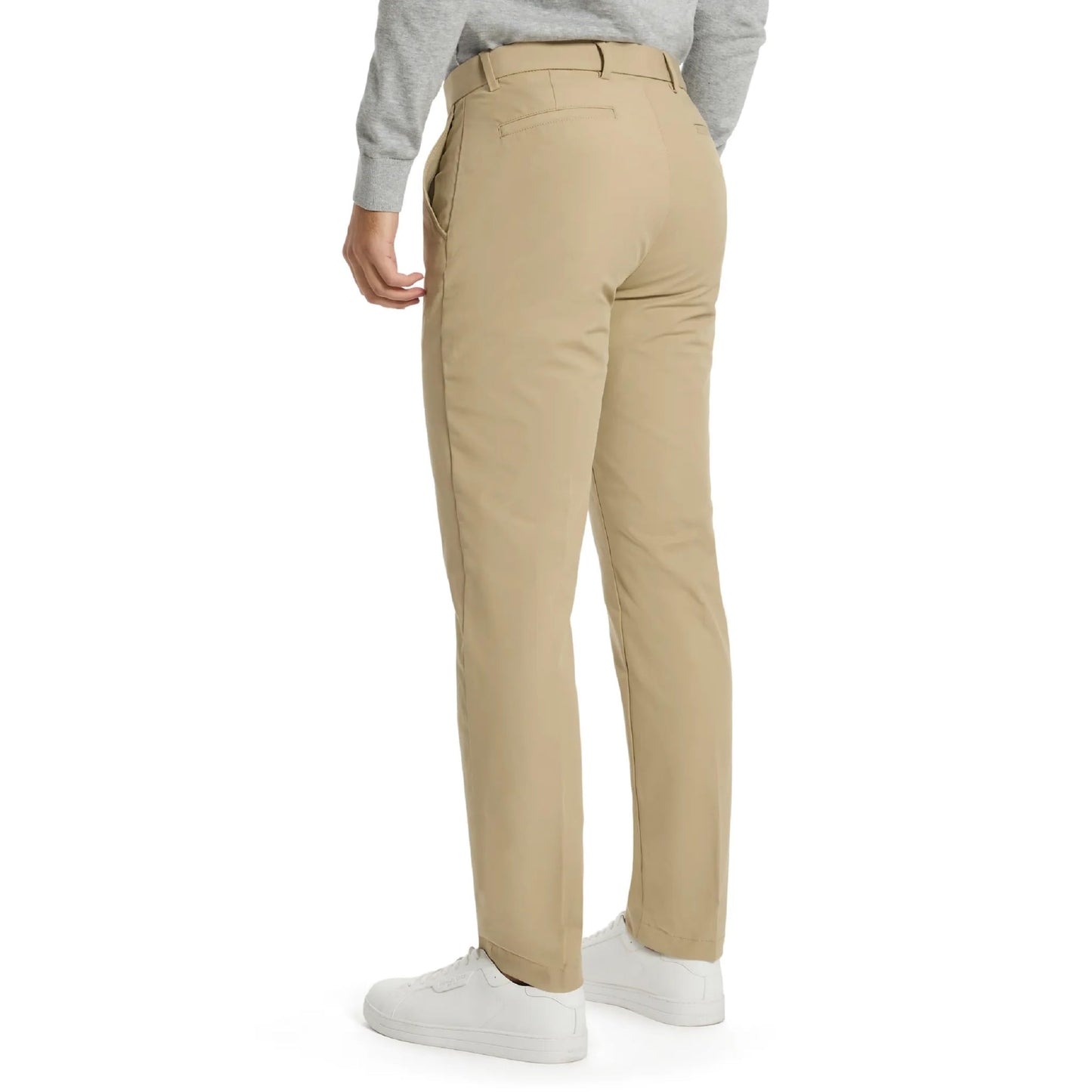 Michael Kors Beige Solid Classic Pants|Beige,40/36