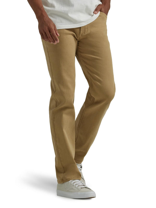 Wrangler Authentics Men's Classic 5-Pocket Regular Fit Flex Jean, Harvest, 42W x 36L