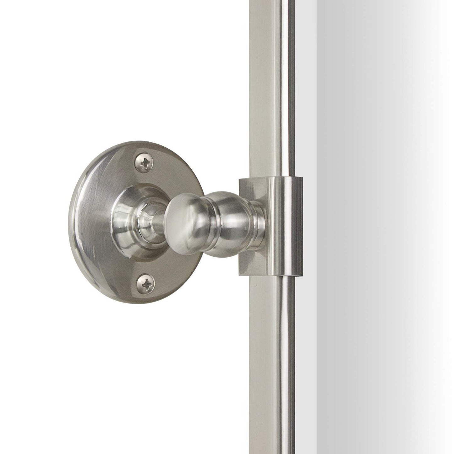 Farmhouse UP-tilting Mirror - Metal Framed Pivot Rectangle Bathroom Mirror