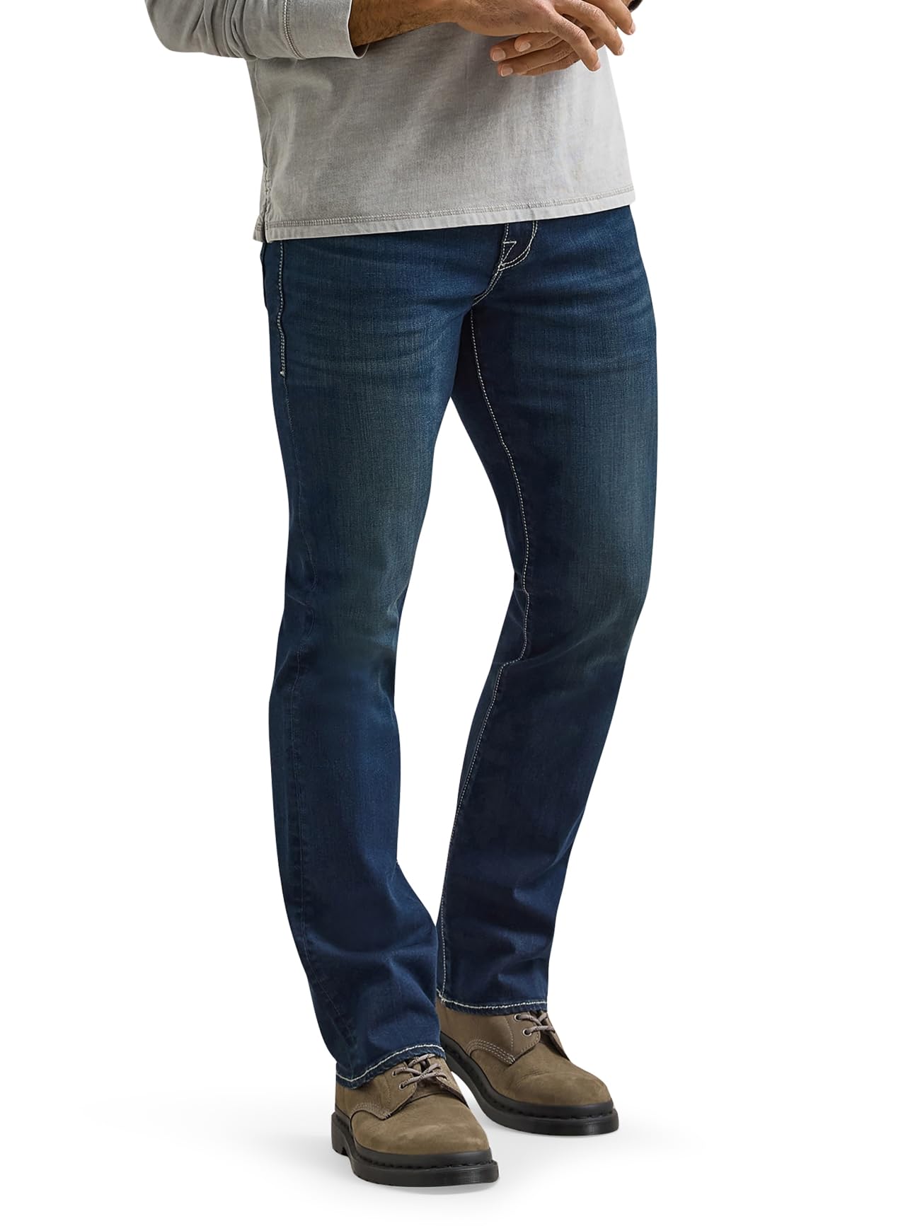 Rock & Republic Men's Mid-Rise Bootcut Jean, One Hunnid, 36W x 36L