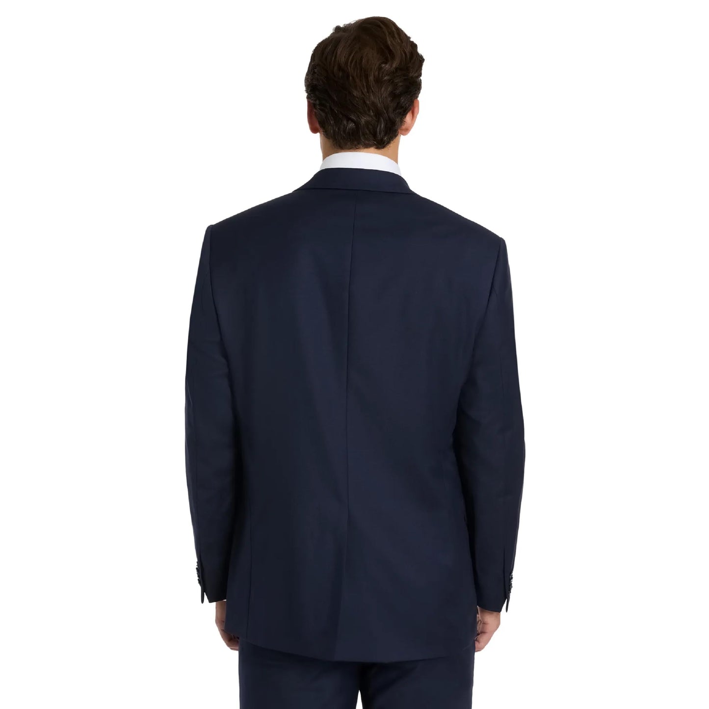 Michael Kors Navy Solid Classic Sport Coats|Navy,50XL