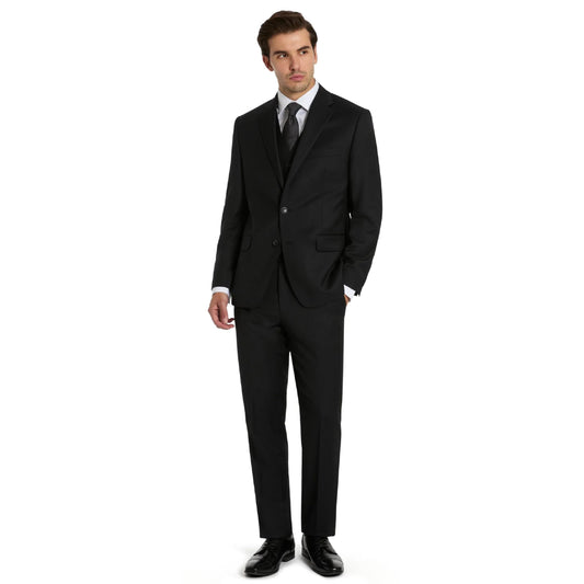 Michael Kors Black Plain Classic Sport Coats|Black,44XL