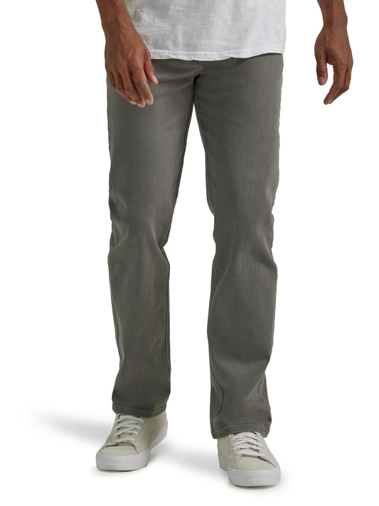 Wrangler Authentics Men's Classic 5-Pocket Regular Fit Flex Jean, Gargoyle