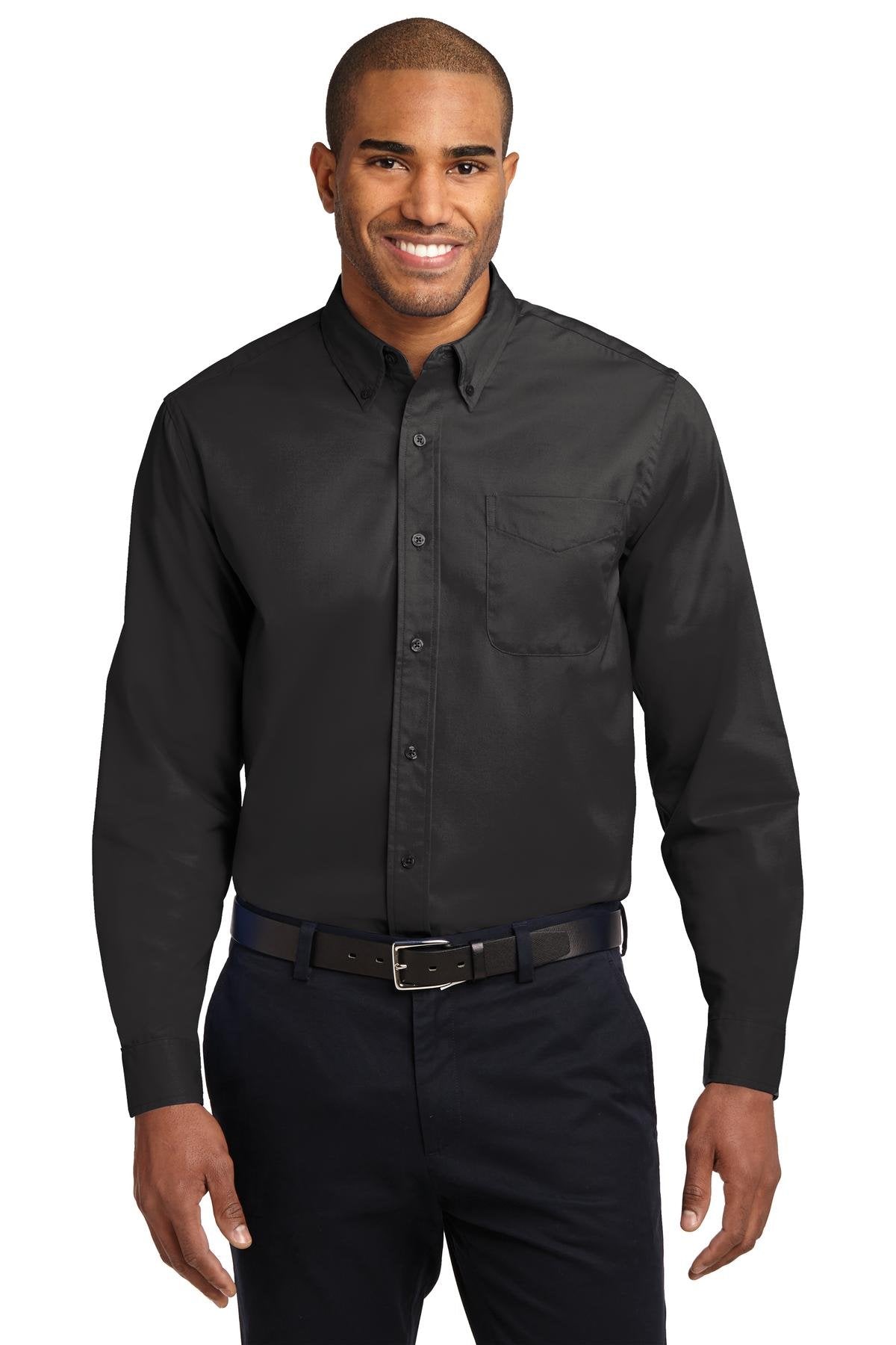 Port Authority Men's Tall Long Sleeve Easy Care Button-Down Shirt - XLT