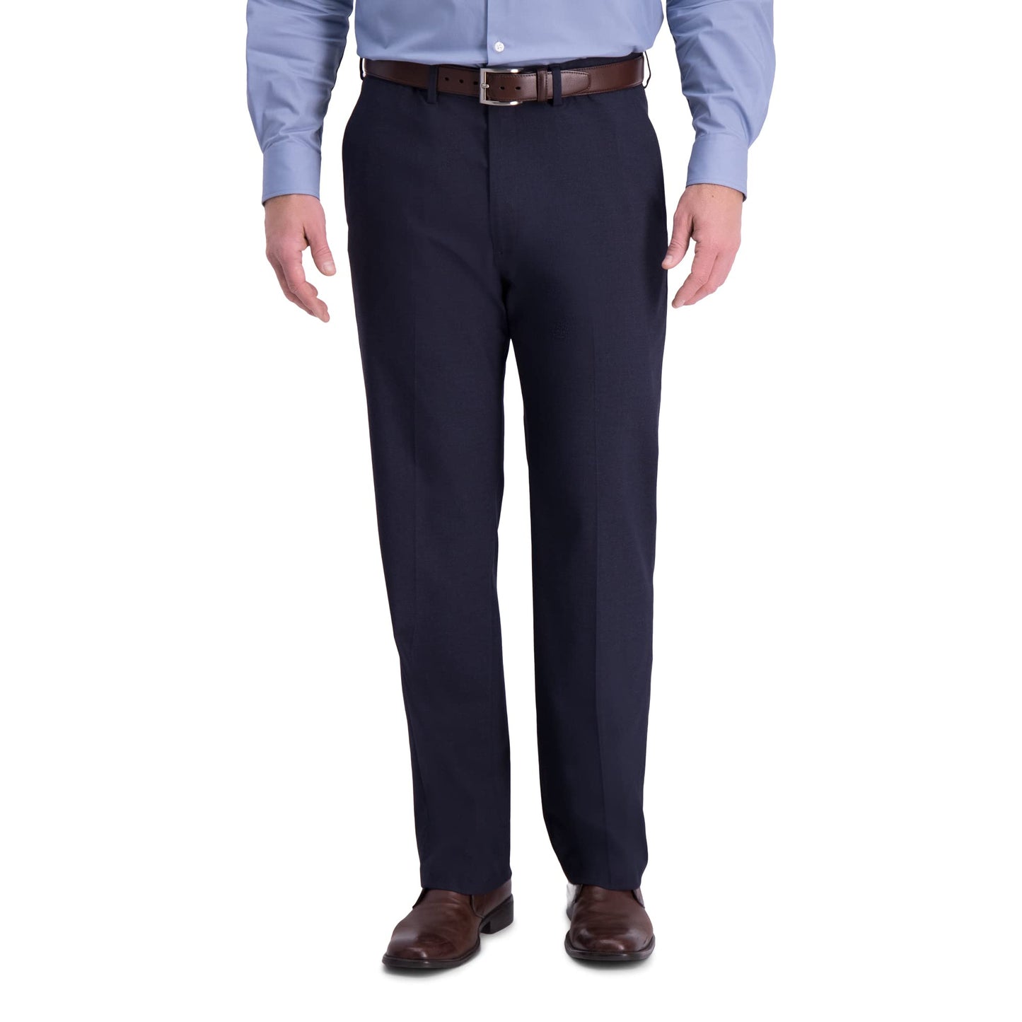 J.M. Haggar Men's Suit Jacket Pant, Dark Navy, 52 Tall